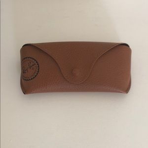 Ray Ban Brown Leather Case